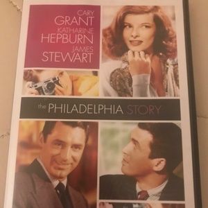 The Philadelphia Story DVD Cary Grant, Katherine Hepburn and James Stewart VGC
